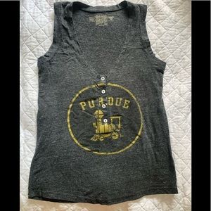 Purdue tank v-neck